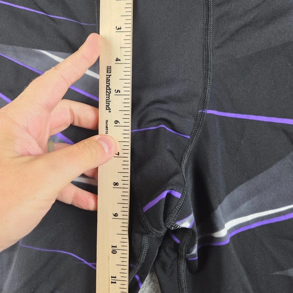 Speedo Endurance Plus Infinite Pulse Jammer Swimwear Size 34 Black Purple